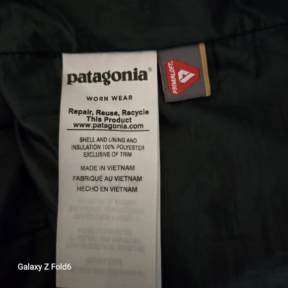 Patagonia Men’s L Nano Puff Pullover Hoodie Brown Insulated PrimaLoft WaterResis - Picture 4 of 8